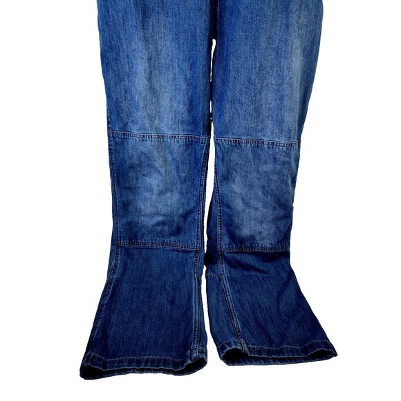 Blue Mountaiin Blue Jean Overalls Big Tall Men 3X Distressed Western Chore Work - Picture 3 of 15